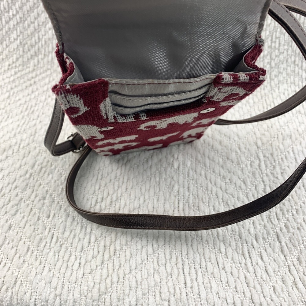 ThirtyOne Elephant Call Me Crossbody Cell Phone Credit‎ Card Wallet Purse Safari - Picture 13 of 16